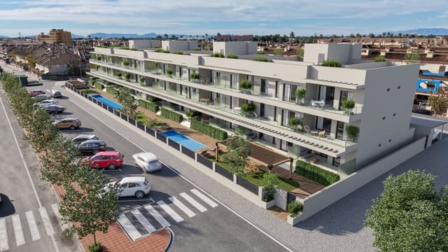 3 soveværelse Lejlighed til salg i Los Narejos, Los Alcázares med swimmingpool garage - € 479.000 (Ref: 10009767)