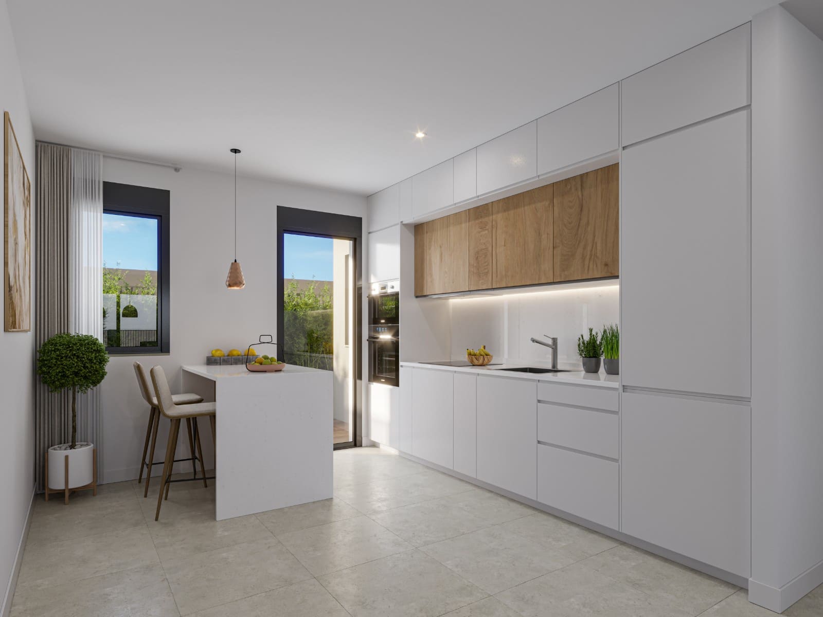 Apartamento de 3 habitaciones en Los Narejos en venta con piscina garaje - 379.000 € (Ref: 10009769)