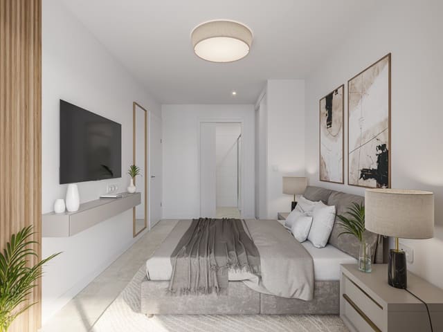 3 slaapkamer Appartement te koop in Los Narejos, Los Alcázares met zwembad garage - € 379.000 (Ref: 10009769)
