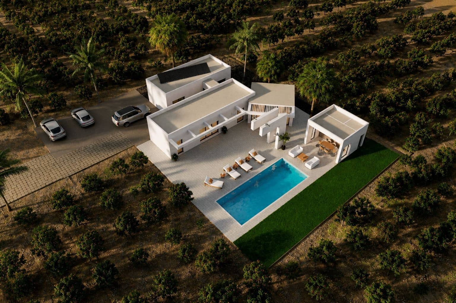 4 soverom Villa til salgs i Benejuzar med svømmebasseng garasje - € 995 000 (Ref: 10086608)