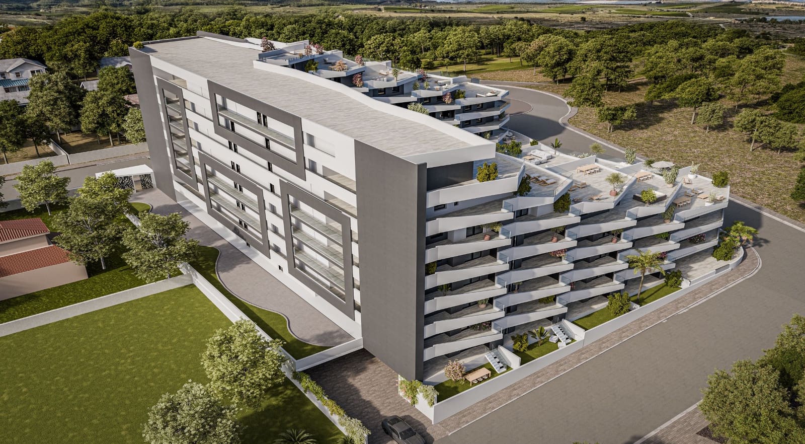 2 chambre Appartement à vendre à San Miguel de Salinas avec piscine garage - 239 900 € (Ref: 10113355)