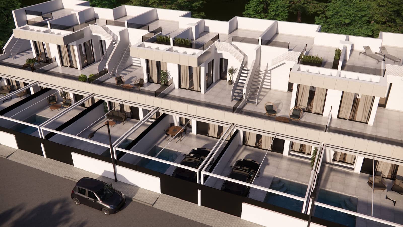Chalet de 3 habitaciones en Rojales en venta con piscina garaje - 389.900 € (Ref: 7312327)