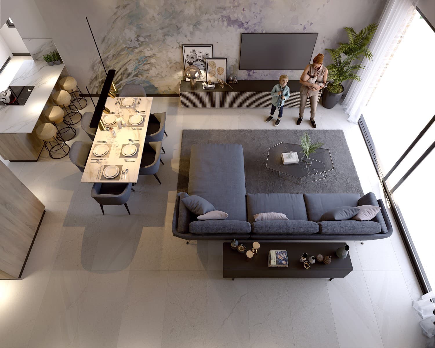 4 sypialnia Willa na sprzedaż w Algorfa z basenem garażem - 793 000 € (Ref: 7312355)