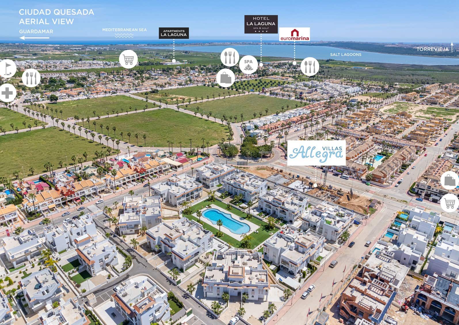 3 slaapkamer Villa te koop in Ciudad Quesada met zwembad garage - € 878.300 (Ref: 7312396)