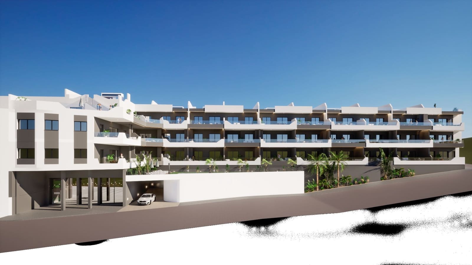 2 bedroom Apartment for sale in Benijofar with pool garage - € 298,000 (Ref: 8108039)