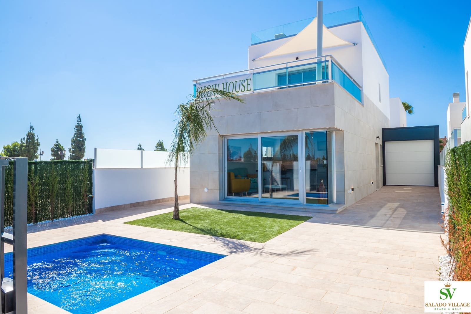 3 slaapkamer Villa te koop in Los Alcazares met zwembad garage - € 420.000 (Ref: 8179196)
