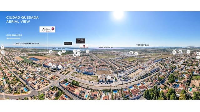 2 soveværelse Lejlighed til salg i Doña Pepa, Rojales med swimmingpool garage - € 317.000 (Ref: 8497462)