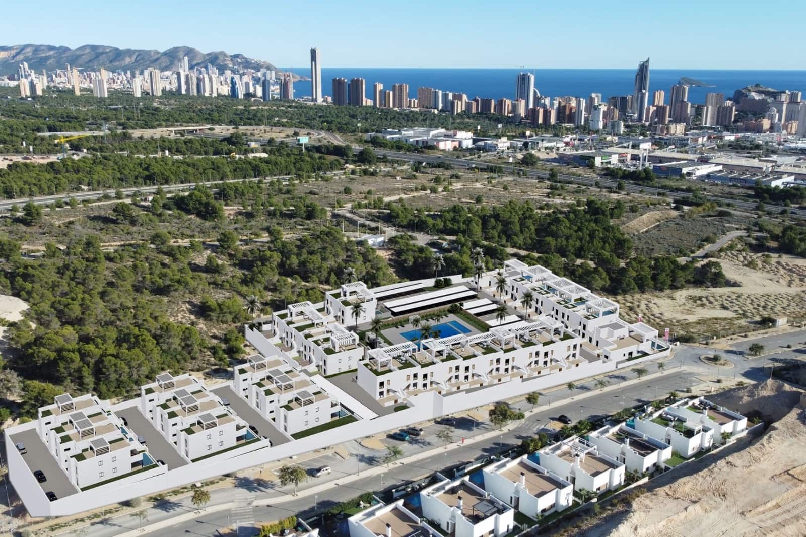 Apartamento de 3 habitaciones en Benidorm en venta con piscina garaje - 389.900 € (Ref: 8515021)