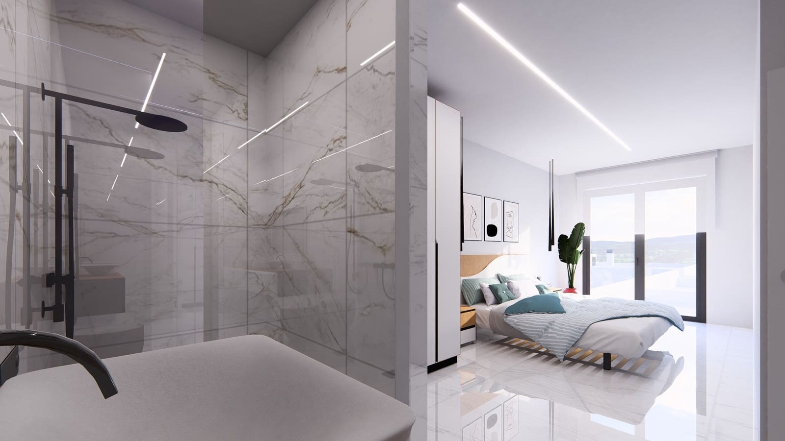 2 chambre Appartement à vendre à Algorfa avec piscine garage - 276 000 € (Ref: 8635049)