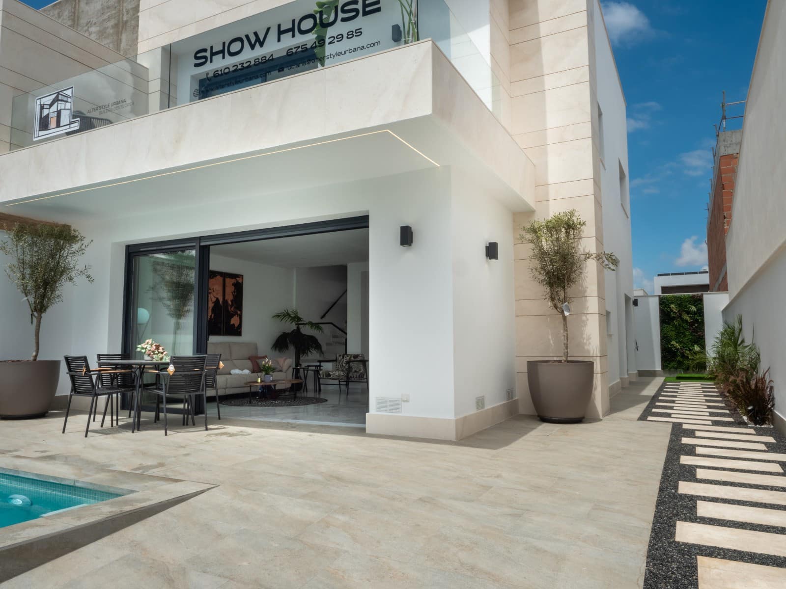 3 slaapkamer Villa te koop in San Pedro del Pinatar met zwembad garage - € 465.000 (Ref: 8637561)