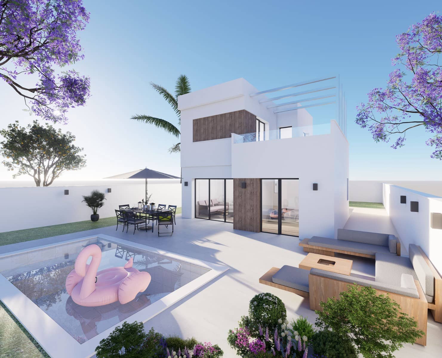 3 bedroom Villa for sale in Ciudad Quesada with pool garage - € 559,900 (Ref: 8698814)
