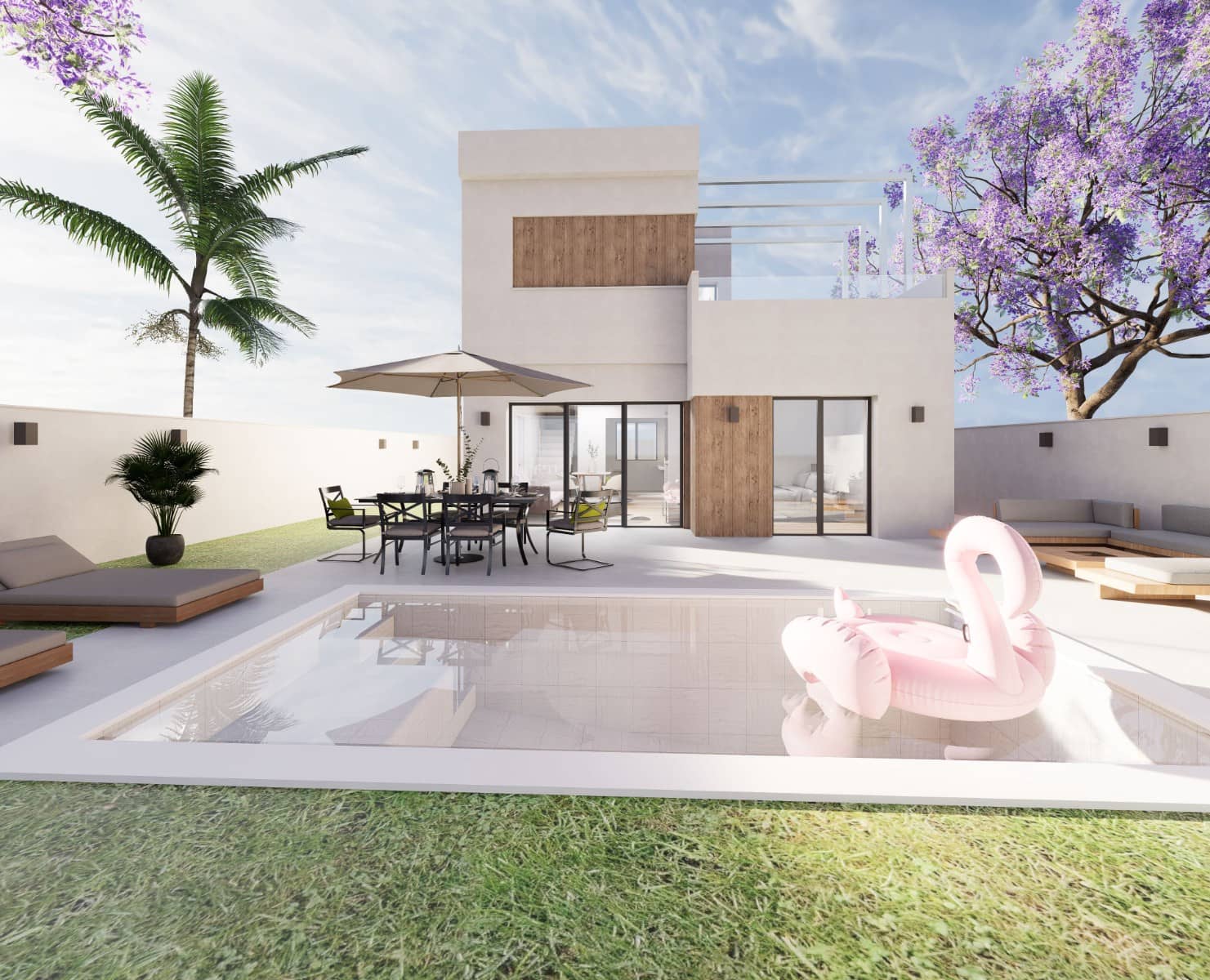 3 bedroom Villa for sale in Ciudad Quesada with pool garage - € 559,900 (Ref: 8698814)