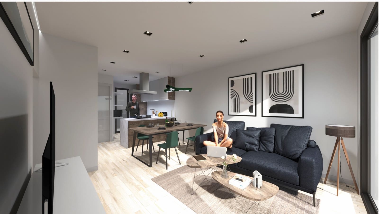 3 quarto Casa em Banda para venda em Dolores com piscina garagem - 259 000 € (Ref: 8863425)