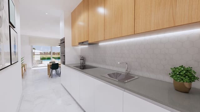 3 slaapkamer Villa te koop in Las Lomas de Rame - Bahía Bella, Los Alcázares met zwembad garage - € 357.000 (Ref: 9344010)