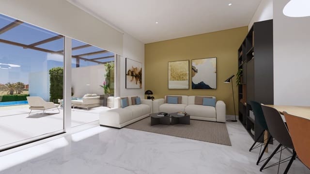 3 slaapkamer Villa te koop in Las Lomas de Rame - Bahía Bella, Los Alcázares met zwembad garage - € 357.000 (Ref: 9344010)