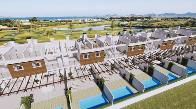 3 slaapkamer Villa te koop in Las Lomas de Rame - Bahía Bella, Los Alcázares met zwembad garage - € 357.000 (Ref: 9344010)