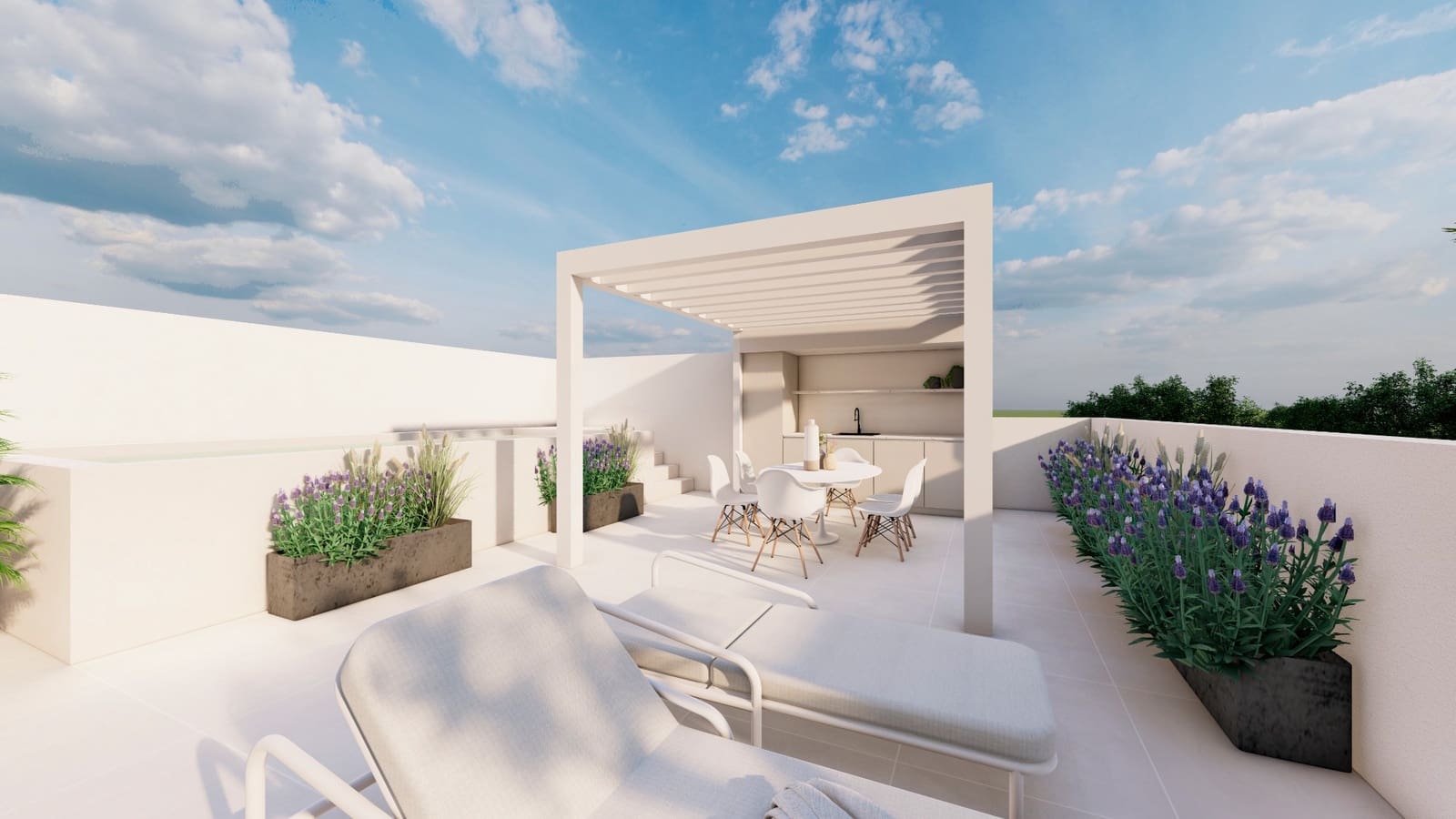 3 chambre Appartement à vendre à Pilar de la Horadada avec piscine garage - 369 900 € (Ref: 9606419)