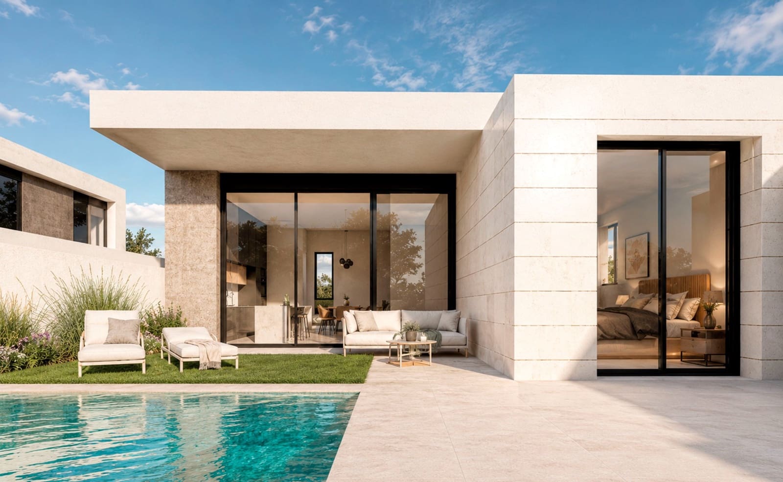 3 soveværelse Villa til salg i Pilar de la Horadada med swimmingpool garage - € 475.000 (Ref: 9946351)