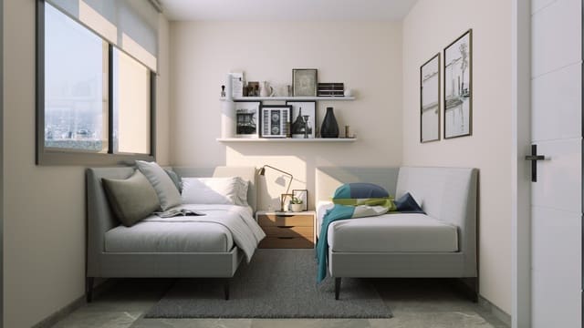 Apartamento de 2 habitaciones en Nueva Torrevieja, Torrevieja en venta con piscina garaje - 275.000 € (Ref: 9973729)