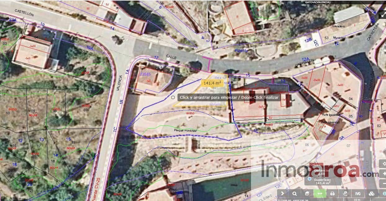 Grunde uden byggetilladelser til salg i Gatova - € 20.000 (Ref: 9374391)