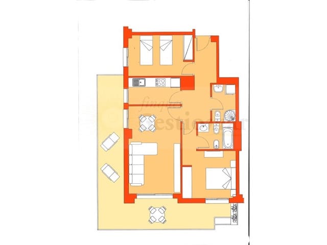 Apartamento de 2 habitaciones en Cambrils en venta con piscina garaje - 280.000 € (Ref: 9648112)