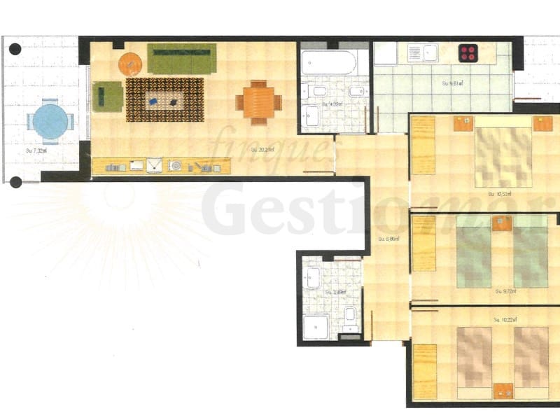 3 bedroom Apartment for sale in Cambrils with garage - € 298,000 (Ref: 9861725)