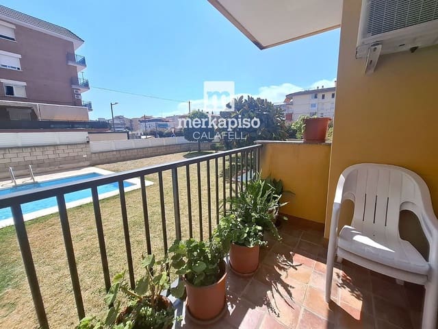 Piso de 3 habitaciones en Calafell en venta con piscina - 219.000 € (Ref: 10055768)