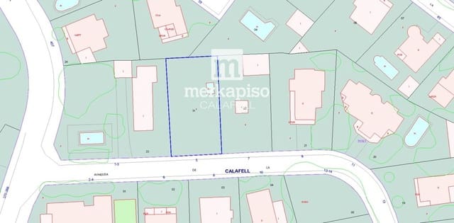 Byggetomt til salgs i Segur de Calafell, Calafell - € 125 000 (Ref: 10057254)