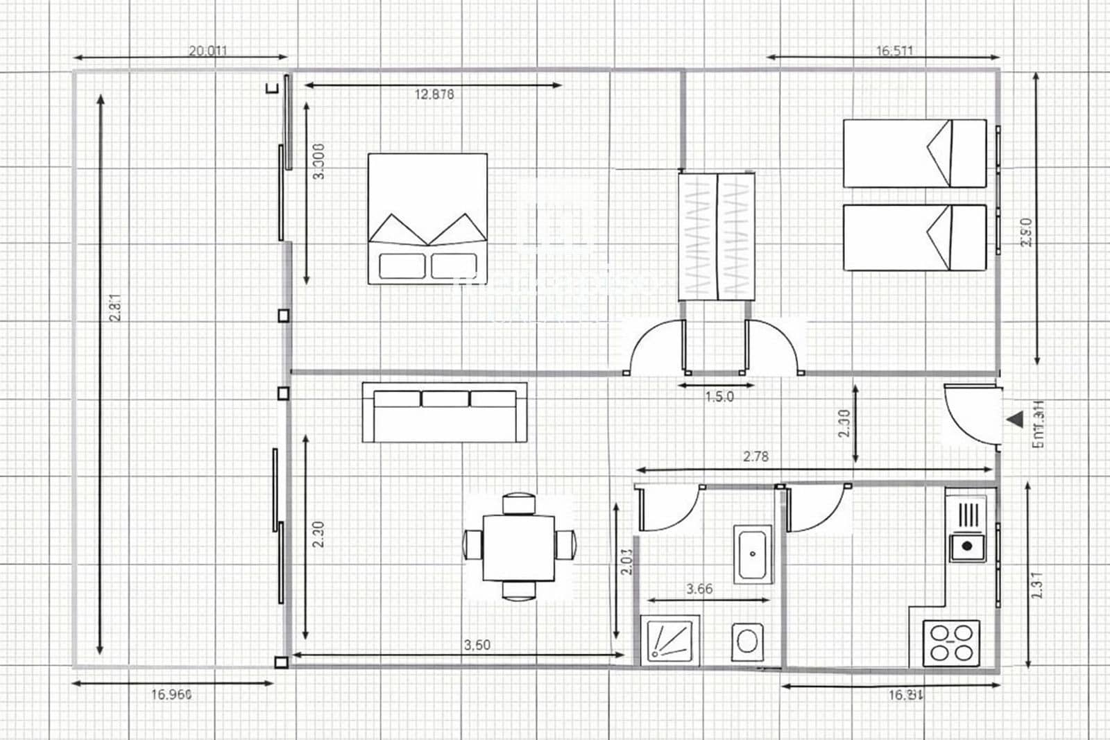 Piso de 2 habitaciones en Torredembarra en venta - 185.000 € (Ref: 10082092)