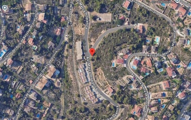 Building Plot for sale in Segur de Calafell, Calafell - € 27,000 (Ref: 7961912)