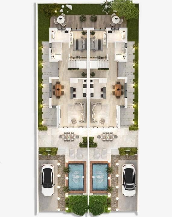 4 sypialnia Dom blizniak na sprzedaż w Segur de Calafell z basenem - 445 000 € (Ref: 9008590)