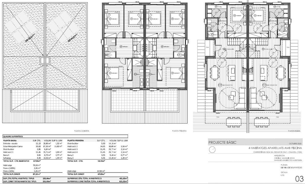 4 sypialnia Dom blizniak na sprzedaż w Segur de Calafell z basenem - 445 000 € (Ref: 9008590)