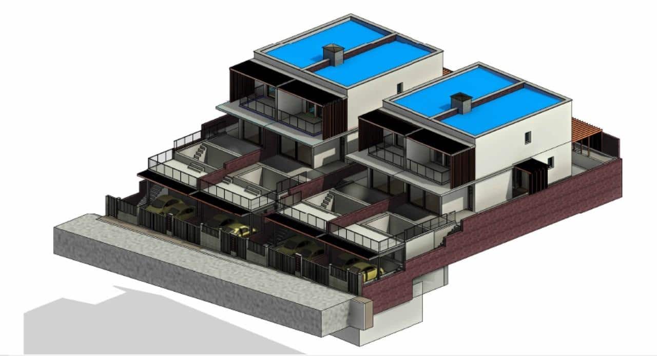4 sypialnia Dom blizniak na sprzedaż w Segur de Calafell z basenem - 445 000 € (Ref: 9008590)
