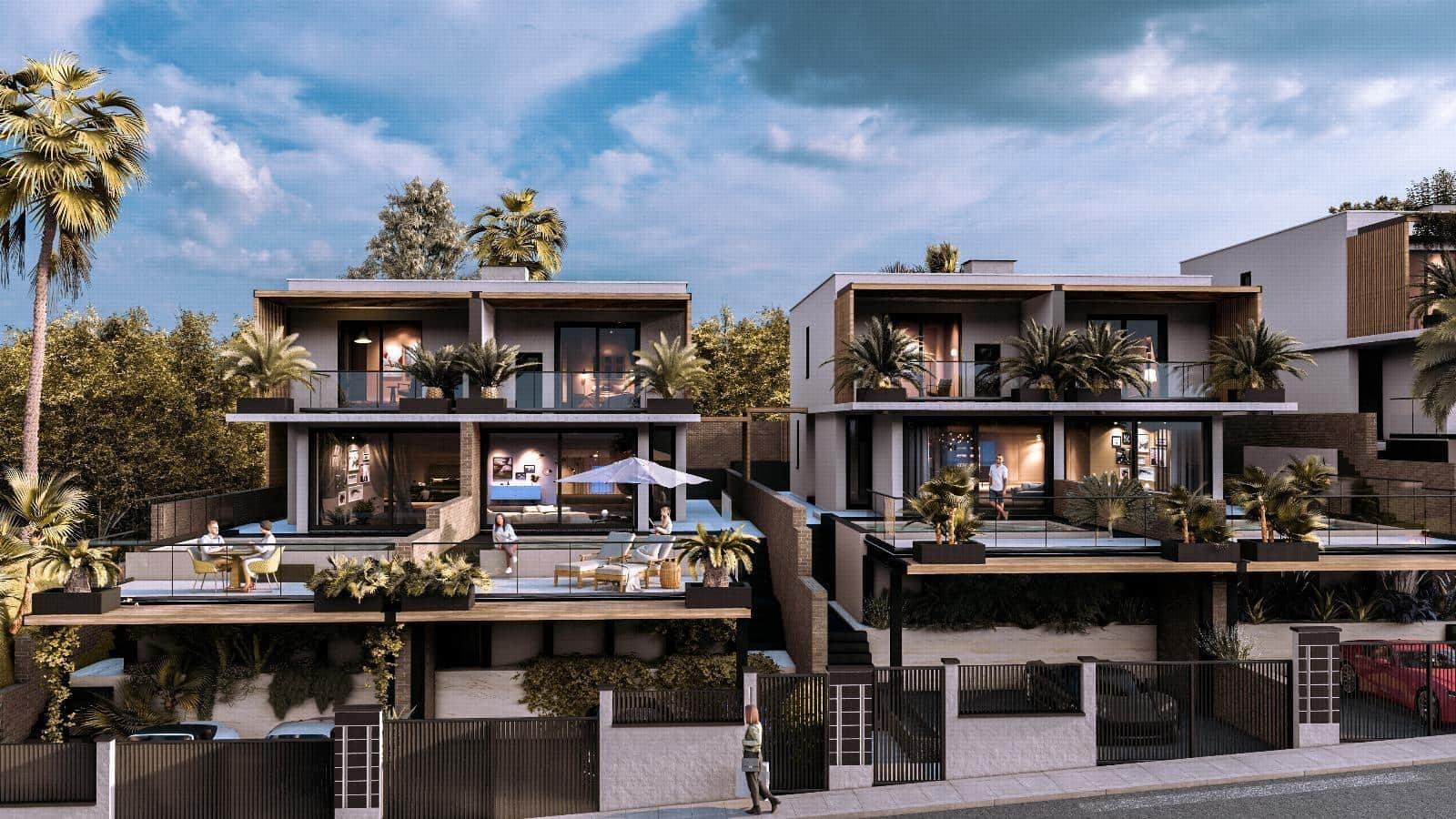 4 sypialnia Dom blizniak na sprzedaż w Segur de Calafell z basenem - 445 000 € (Ref: 9008590)