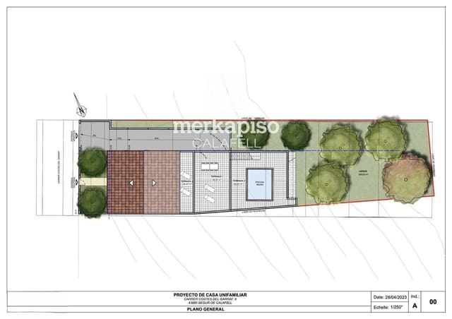 Byggetomt til salgs i Segur de Calafell, Calafell - € 64 000 (Ref: 9486936)