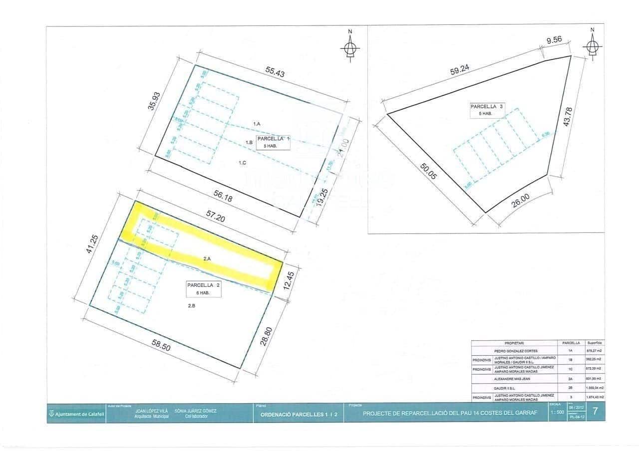 Byggetomt til salgs i Segur de Calafell - € 64 000 (Ref: 9486936)