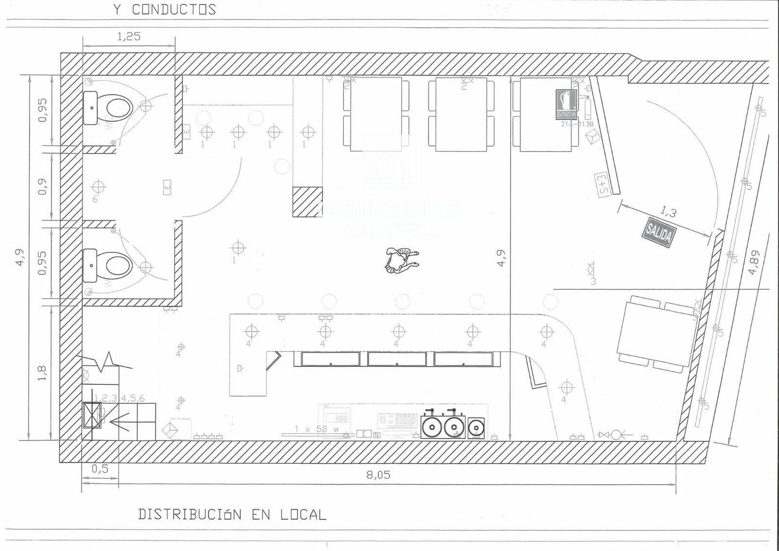 Kommersiell till salu i Calafell - 119 000 € (Ref: 9506704)