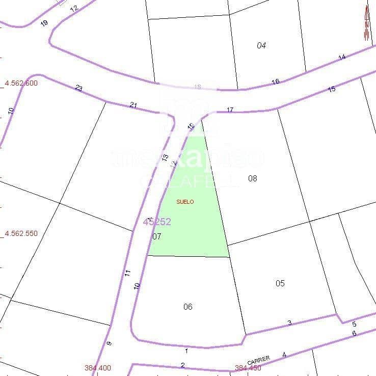 Building Plot for sale in Cunit - € 91,200 (Ref: 9506721)