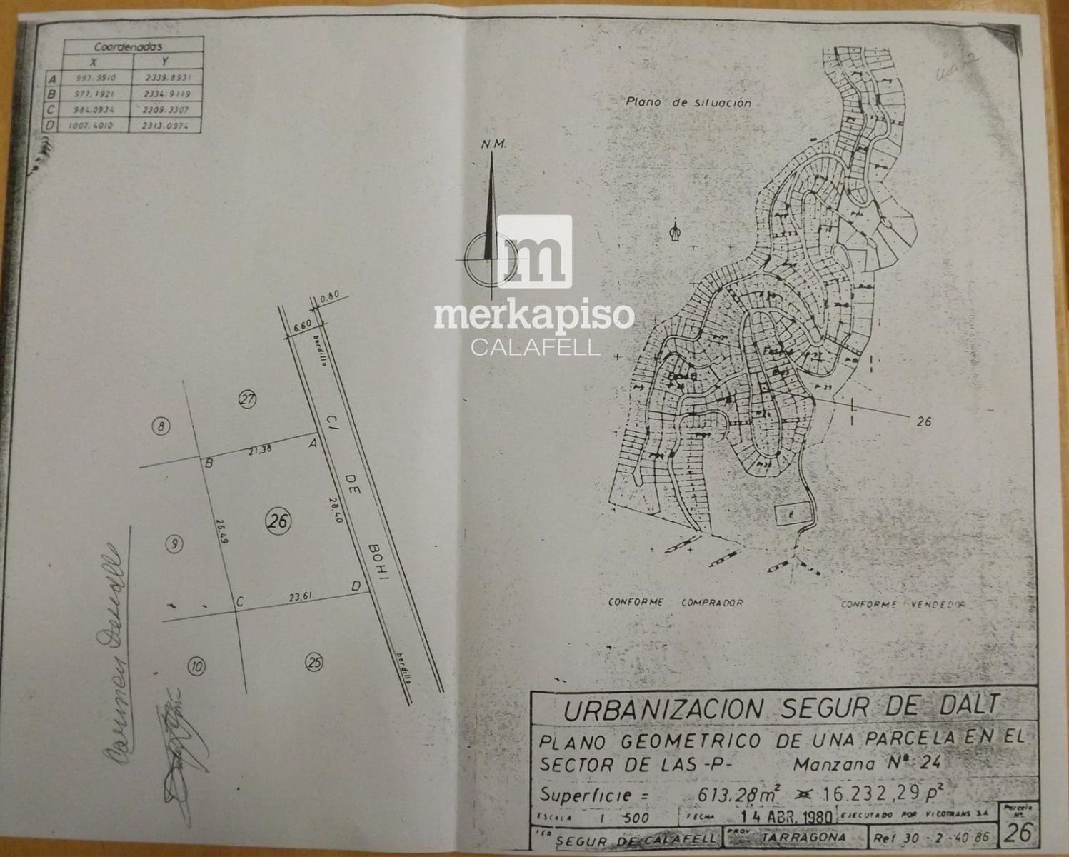 Działka budowlana na sprzedaż w Segur de Calafell - 35 000 € (Ref: 9506728)