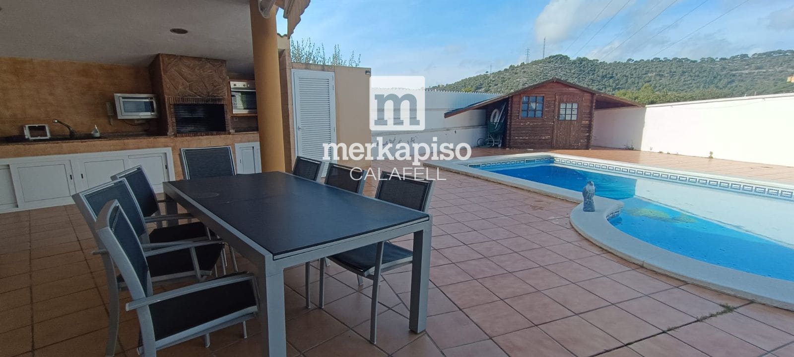 5 makuuhuone Huvila vuokrattavana paikassa Segur de Calafell mukana uima-altaan 
autotalli - 1 600 € (Ref: 9511304)