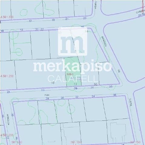 Byggetomt til salgs i Calafell - € 115 000 (Ref: 9626647)