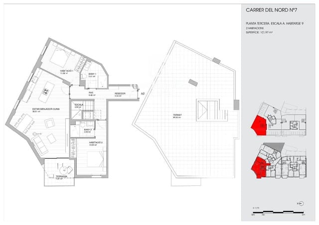 Piso de 2 habitaciones en Torredembarra en venta - 290.000 € (Ref: 9723540)