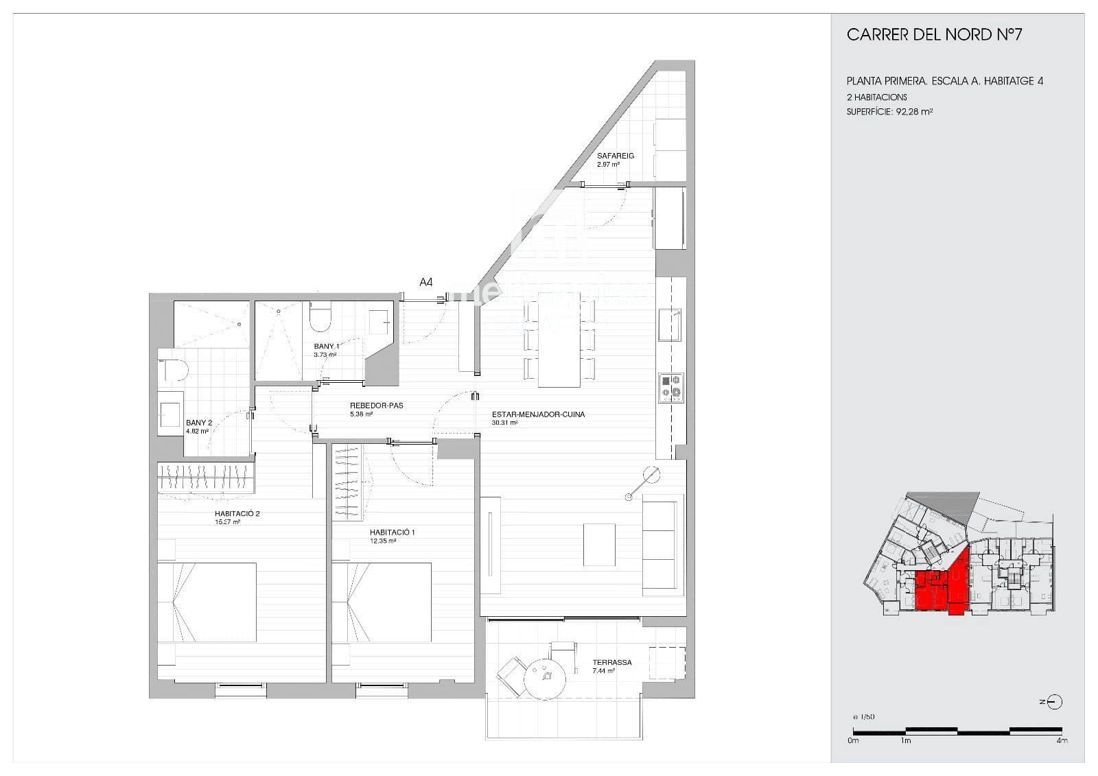 2 bedroom Flat for sale in Torredembarra - € 250,000 (Ref: 9723544)