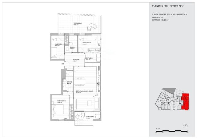 3 quarto Apartamento para venda em Torredembarra - 295 000 € (Ref: 9731345)