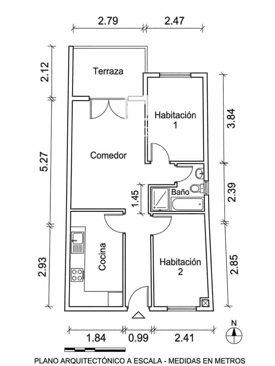 2 makuuhuone Asunto myytävänä paikassa Torredembarra mukana uima-altaan - 165 000 € (Ref: 9908852)