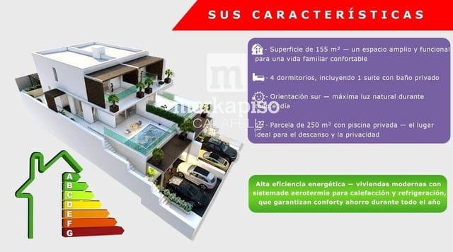 4 bedroom Townhouse for sale in Segur de Calafell, Calafell with pool - € 490,000 (Ref: 9965728)