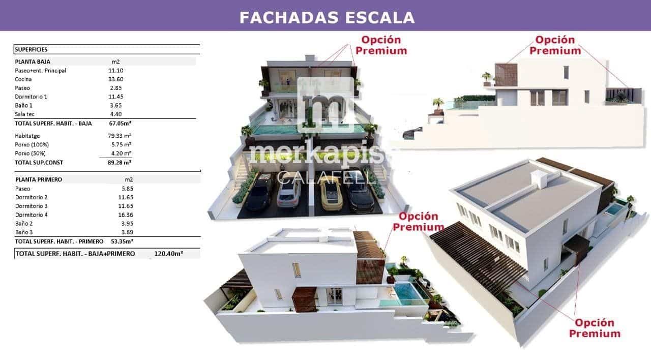 4 bedroom Townhouse for sale in Segur de Calafell with pool - € 490,000 (Ref: 9965728)