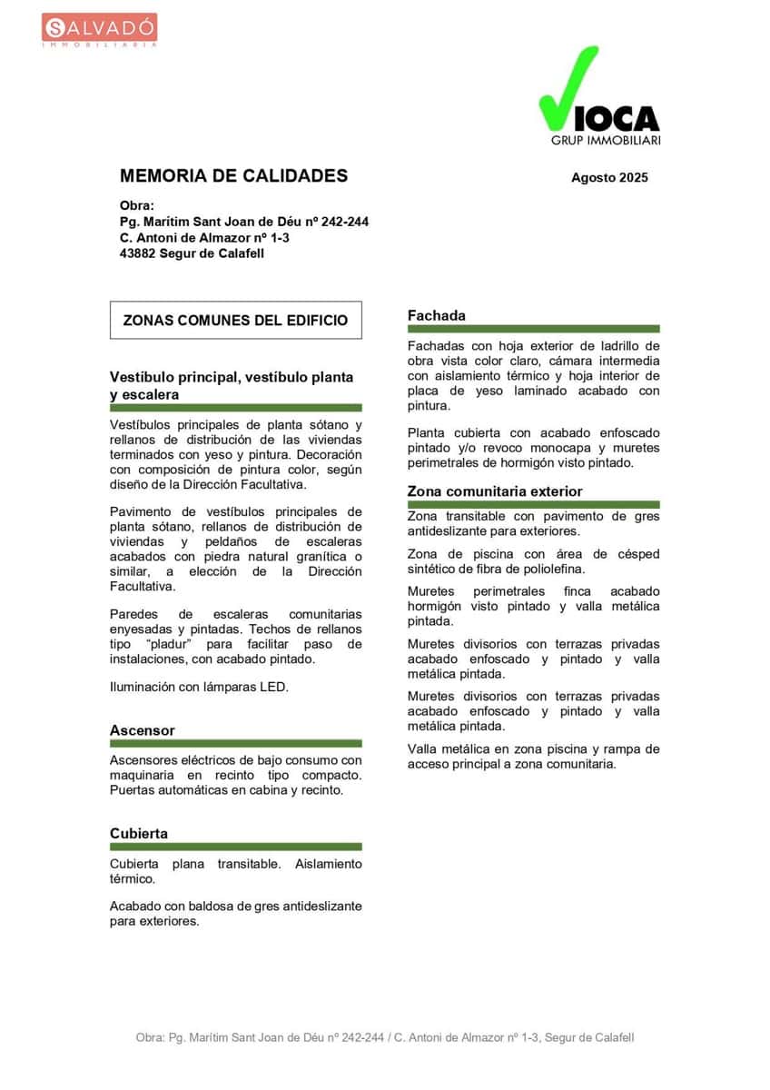 3 chambre Appartement à vendre à Segur de Calafell avec piscine garage - 295 000 € (Ref: 9296882)