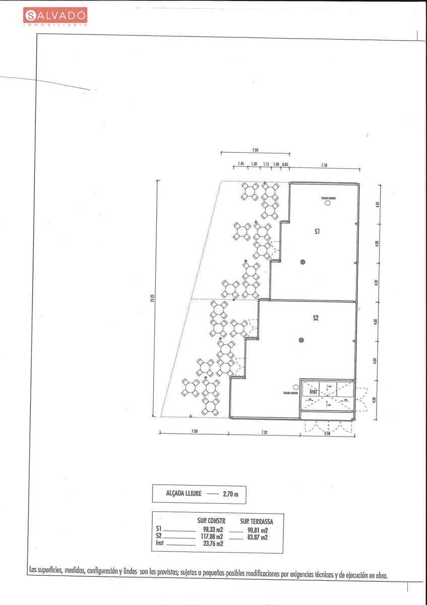 Commerciale da affittare in Segur de Calafell - 1.250 € (Rif: 9813832)