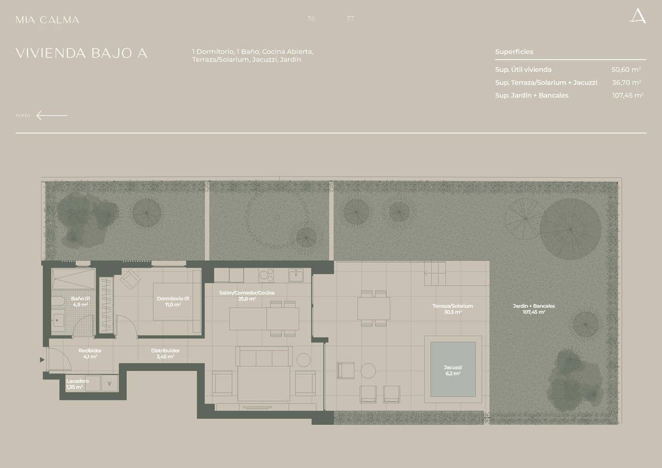 1 camera da letto Appartamento in vendita in Cunit - 389.000 € (Rif: 9765188)